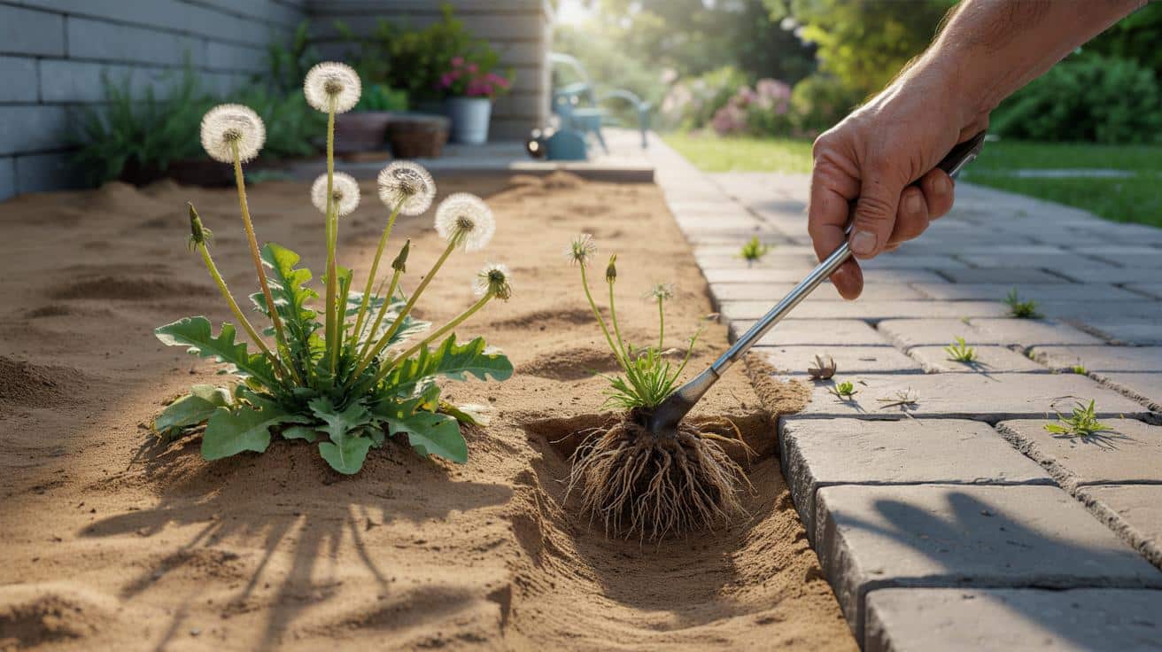 Nie wyrywaj chwastów z kostki za wcześnie. Jeden błąd psuje całą robotę