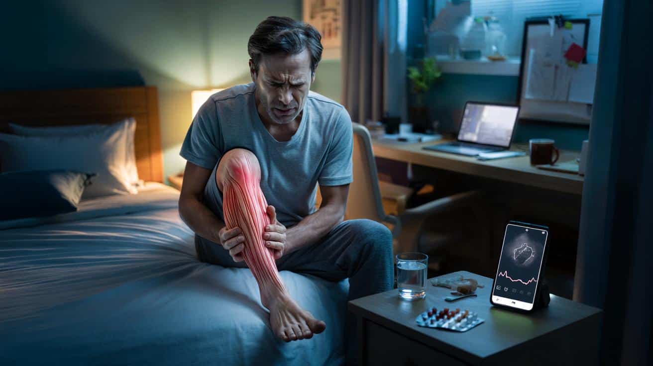 Ciało czasem wysyła sygnał poprzez częste skurcze mięśni w nocy