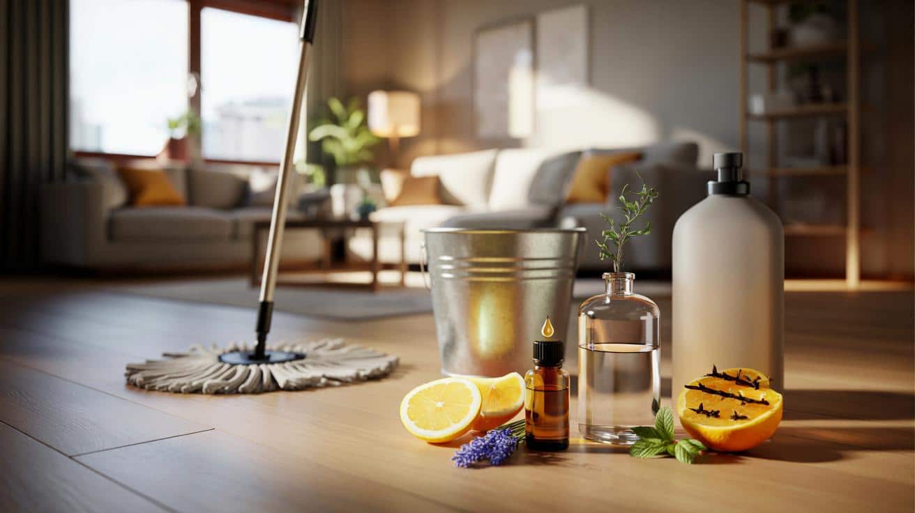Co dodać do wody podczas mycia podłóg żeby dom pachniał godzinami