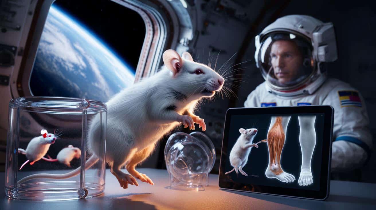 Co dzieje się z mięśniami w kosmosie? Myszki na ISS dały zaskakującą odpowiedź