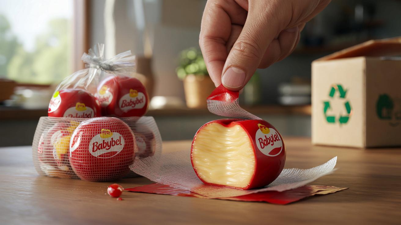 Co kryje czerwona skorupka Babybel? Skład, bezpieczeństwo i ekologia