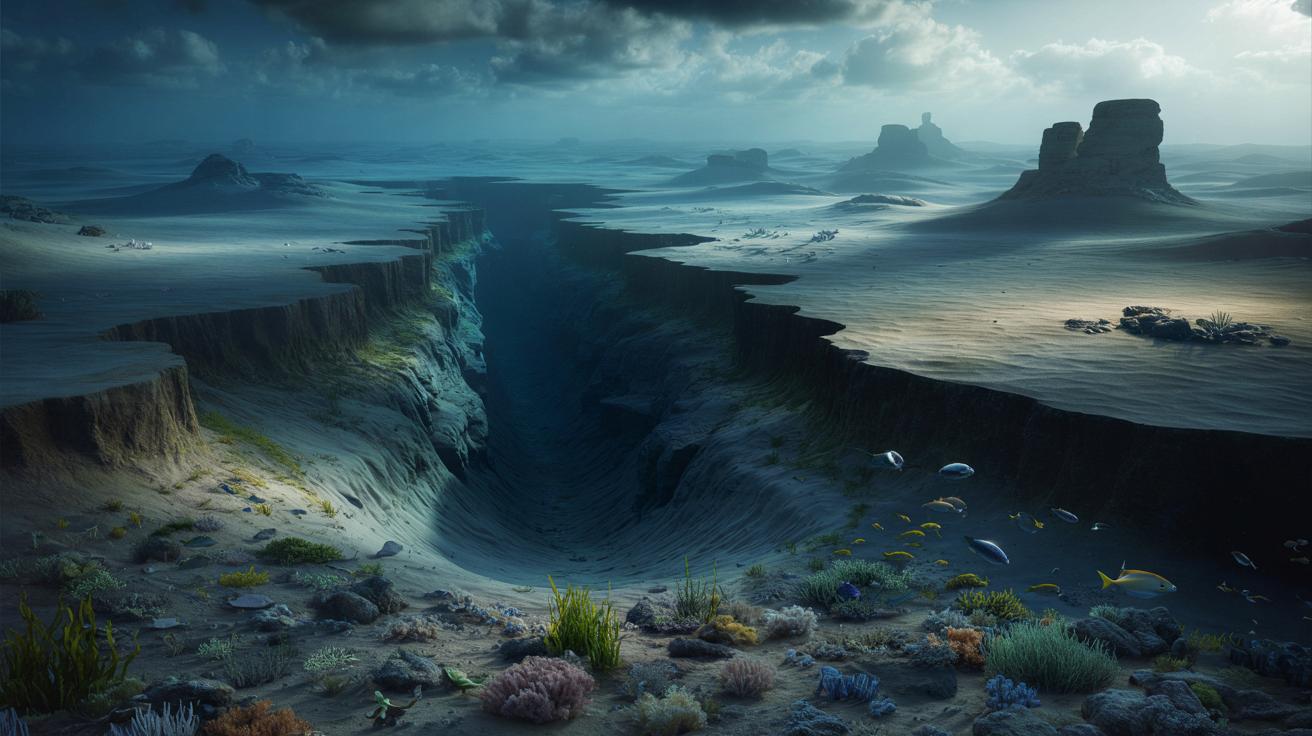 Co kryje dno oceanu? Niezwykłe formy terenu, o których mało kto wie