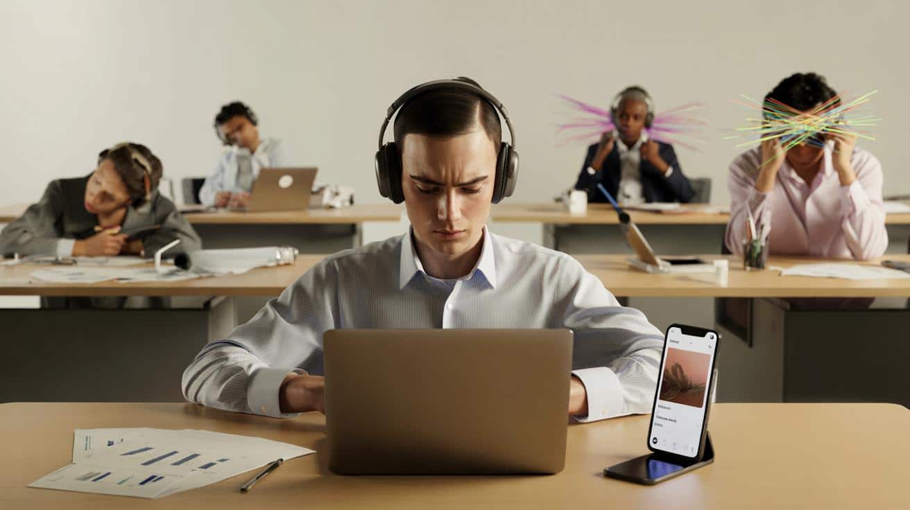 Co mówią badania o wpływie muzyki na wydajność pracy i dlaczego niektóre gatunki pomagają a inne przeszkadzają