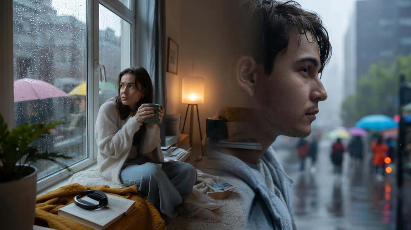 Co psychologia mówi o wpływie deszczu na nastrój