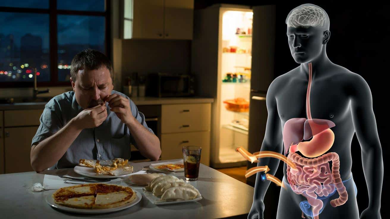 Co się dzieje w organizmie kiedy jesz kolację za późno