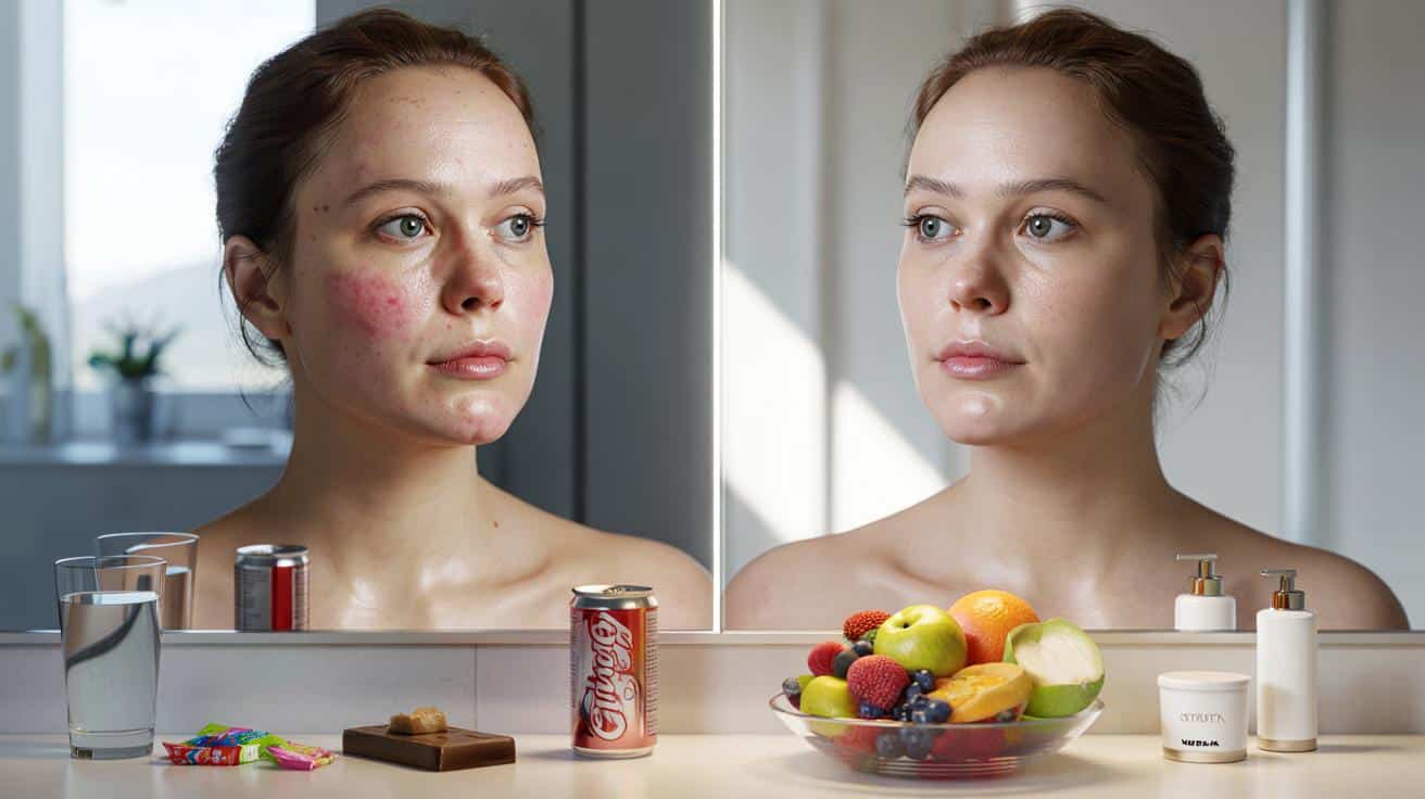 Co się dzieje z twoją skórą gdy zmniejszasz ilość cukru w diecie przez 30 dni