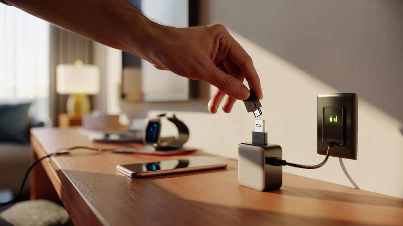 Co się stanie, gdy wetkniesz pendrive w ładowarkę od smartfona?