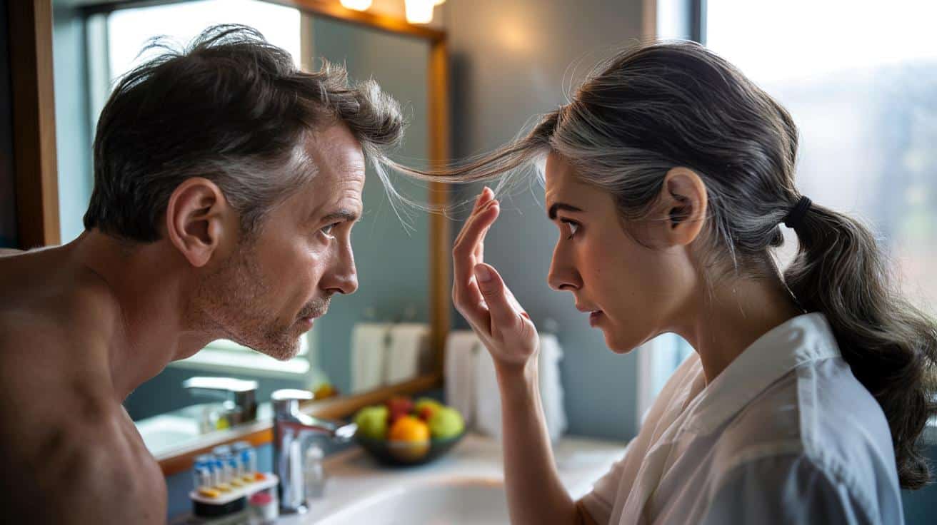 Co tak naprawdę powoduje siwe włosy przed czterdziestką i czy można ten proces spowolnić jakimiś konkretnymi działaniami