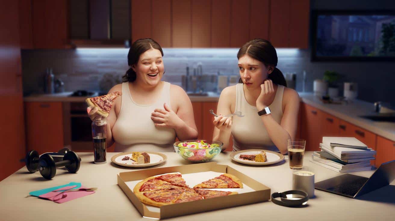 Co tak naprawdę sprawia że niektóre osoby tyją od samego patrzenia na jedzenie a inne jedzą wszystko i zostają szczupłe