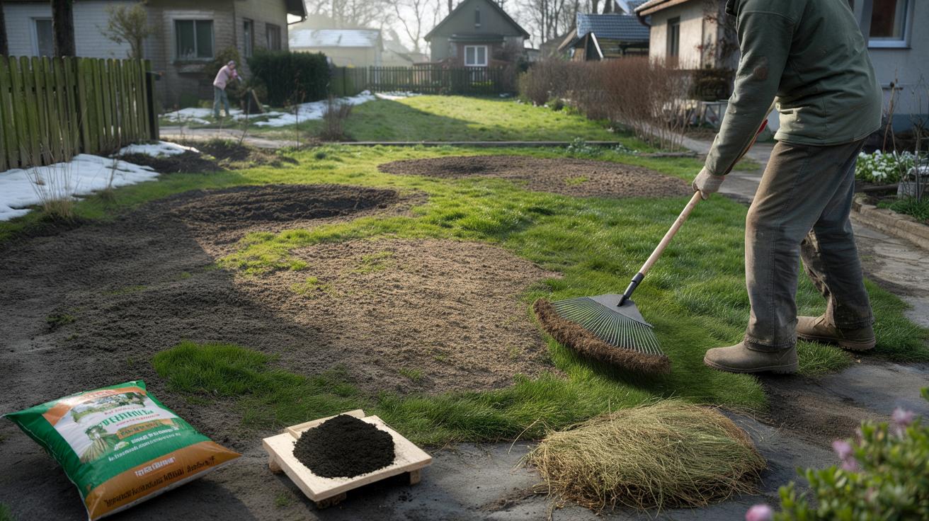 Co zrobić kiedy trawnik wygląda jak sito po zimie