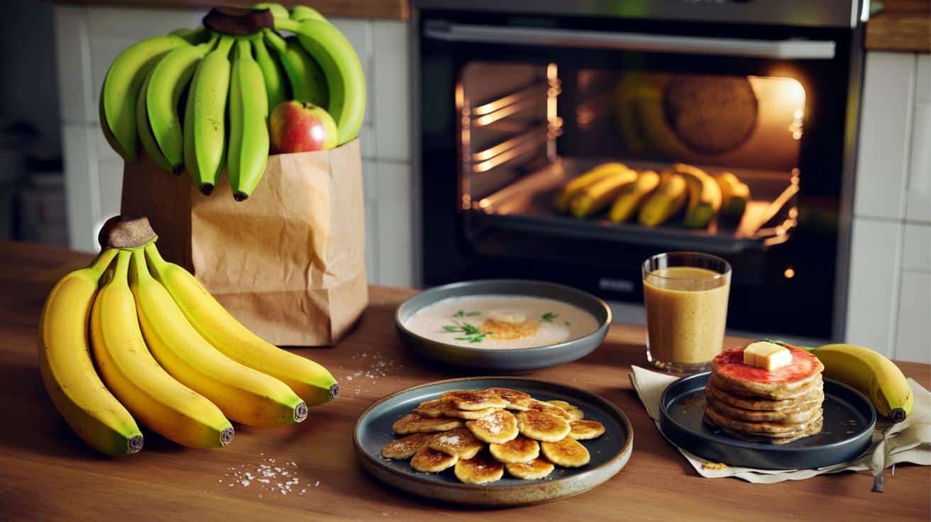 Co zrobić z niedojrzałymi bananami, żeby nie czekać aż będą gotowe do jedzenia