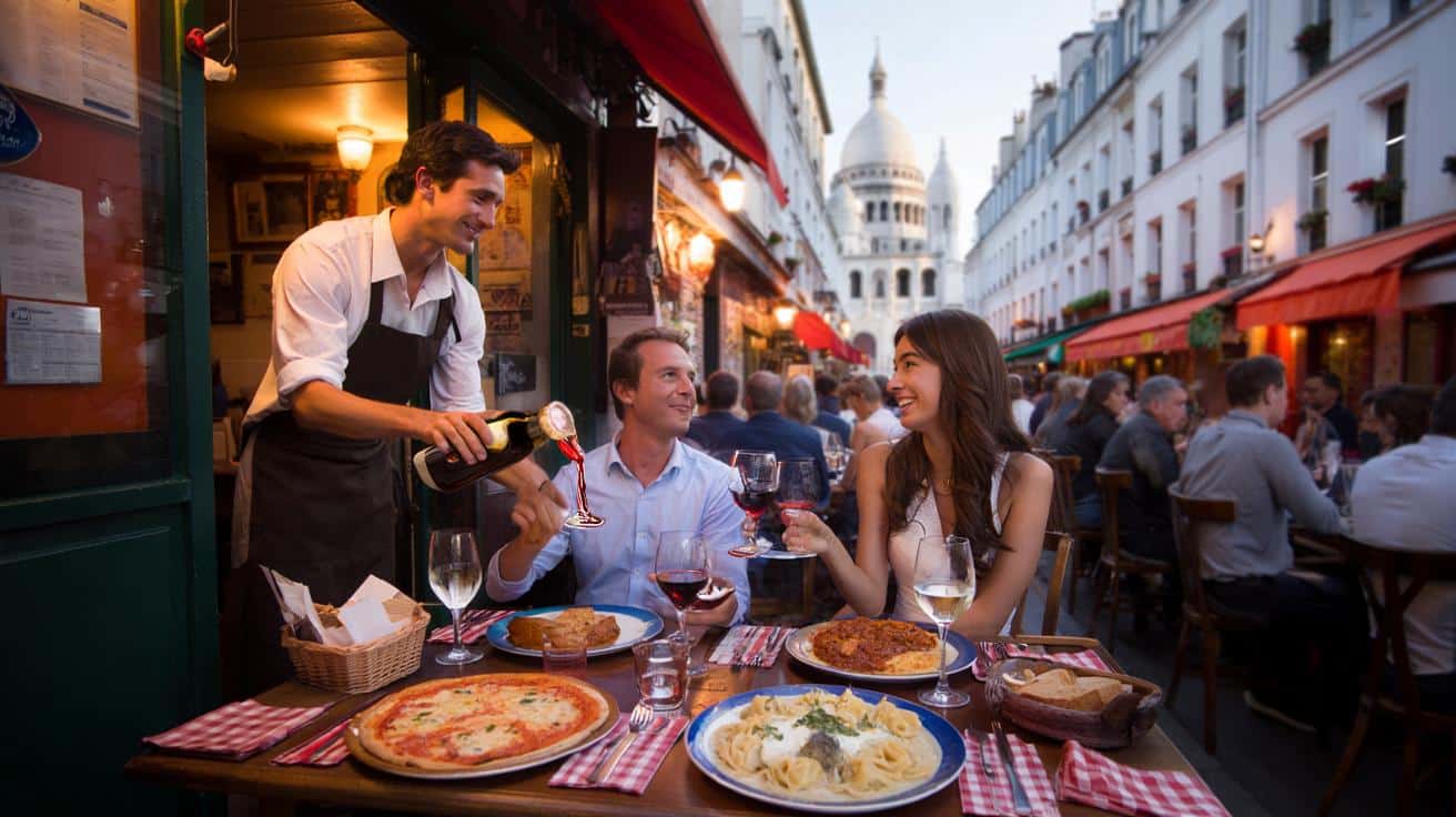 Ile kosztuje kolacja w ulubionej knajpie Fauve Hautot pod Sacré-Coeur?