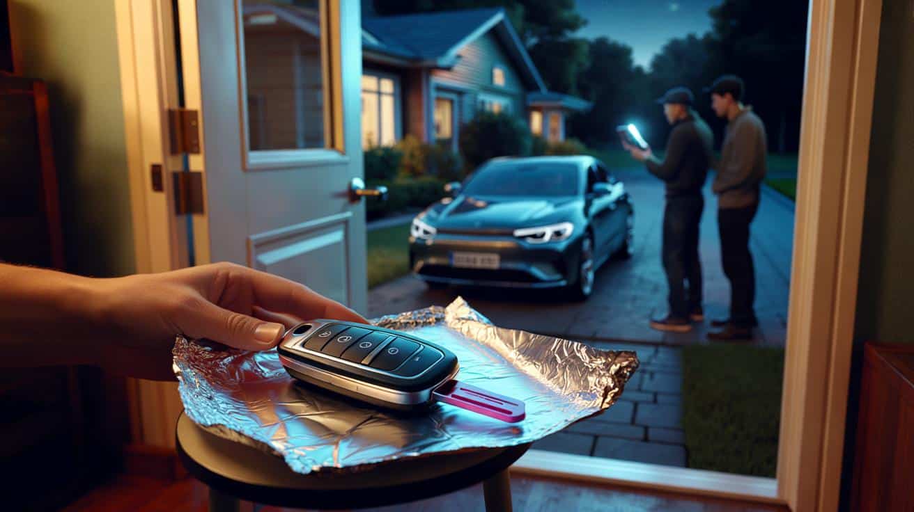 Coraz więcej kierowców owija kluczyki folią aluminiową. Powód może zaskoczyć