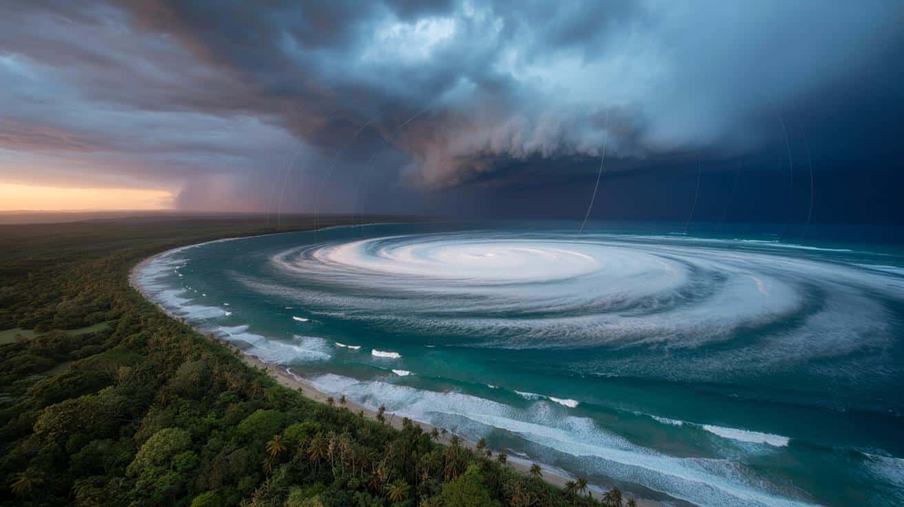 Cyclon Narelle uderzy w Australię z wiatrem 260 km/h. Meteorolodzy ostrzegają przed potrójnym lądowaniem
