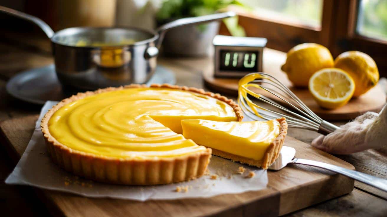 Cytrynowa tarta w 3 minuty: sprytny trik bez kąpieli wodnej