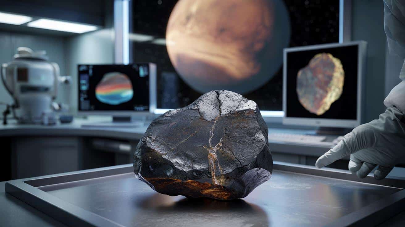 Czarna skała z Marsa skrywa ślady bardzo starej wody