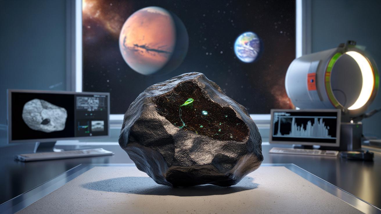 Czarna skała z Marsa skrywa wodę starszą niż Ziemia