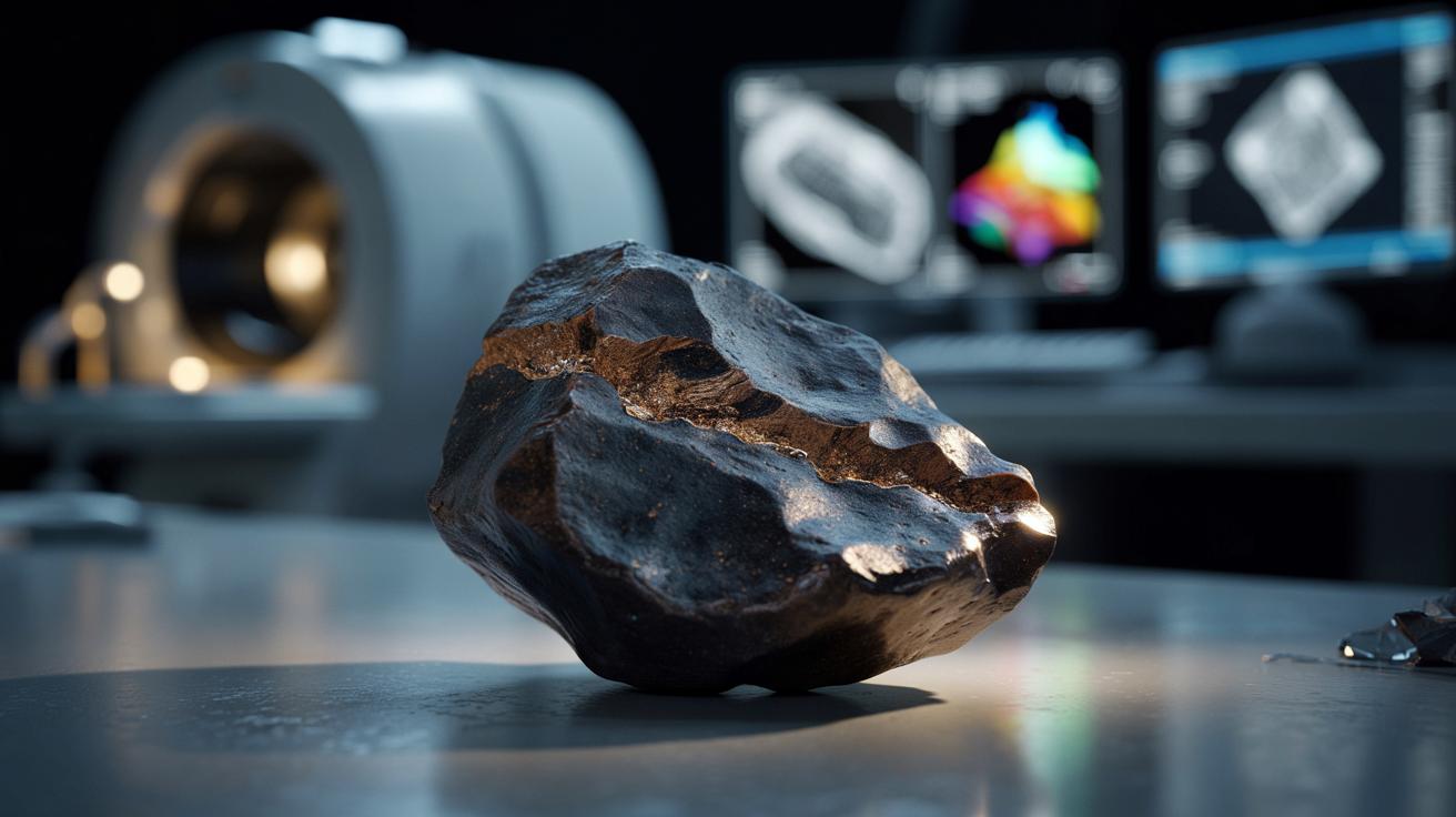 Czarna skała z Marsa zaskoczyła naukowców. W środku ukryta jest pradawna woda