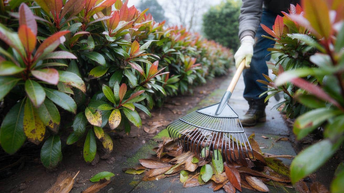 Czarne plamy na fotinii? Zrób to przed wiosną, zanim żywopłot padnie