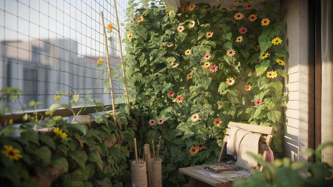 Czarnooka Susanna: najprostsze pnącze, które błyskawicznie odmieni balkon