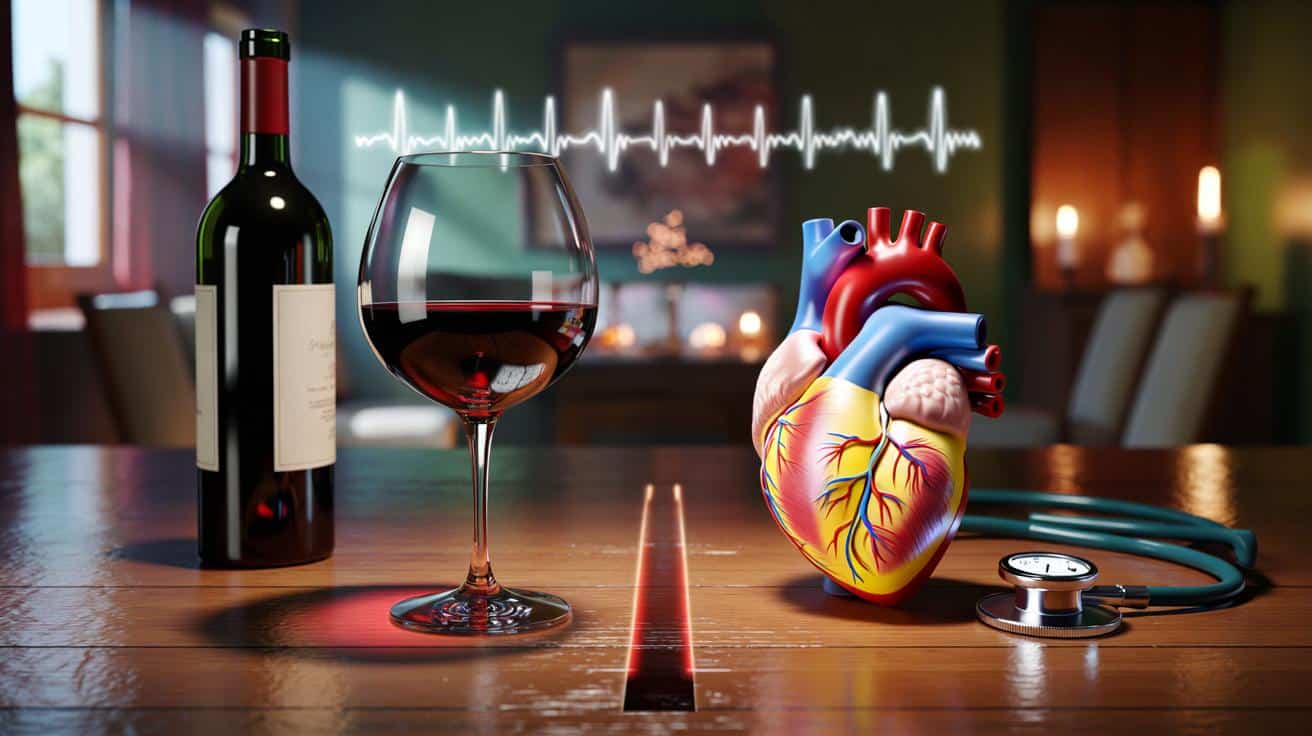 Czerwone wino a serce: dlaczego lekarze prostują ten mit