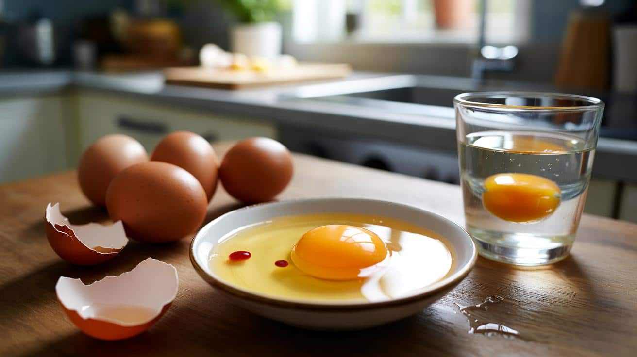 Czerwony punkcik w żółtku jajka – czy trzeba je wyrzucić?