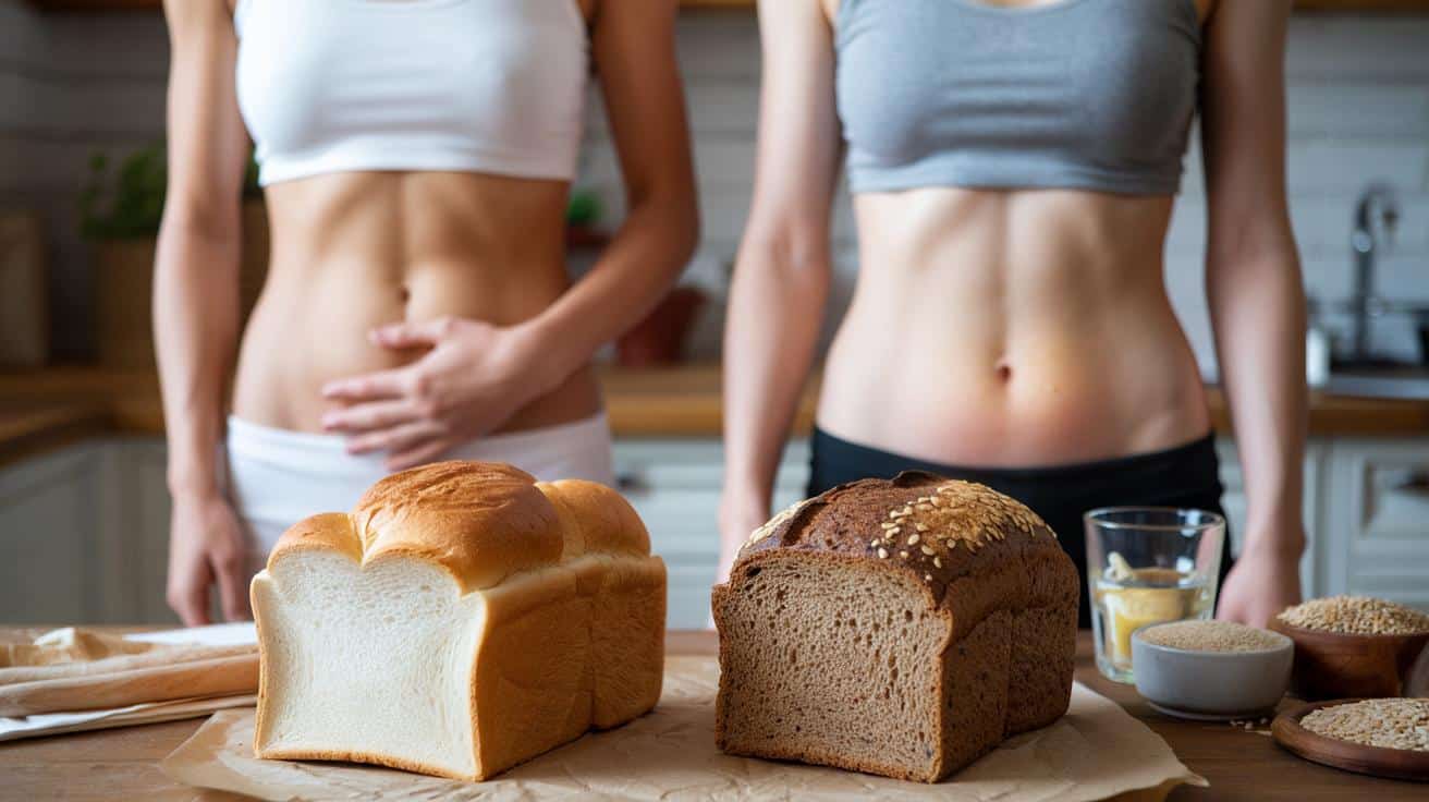 Czy biały chleb naprawdę bardziej “puchnie” w brzuchu niż pełnoziarnisty?