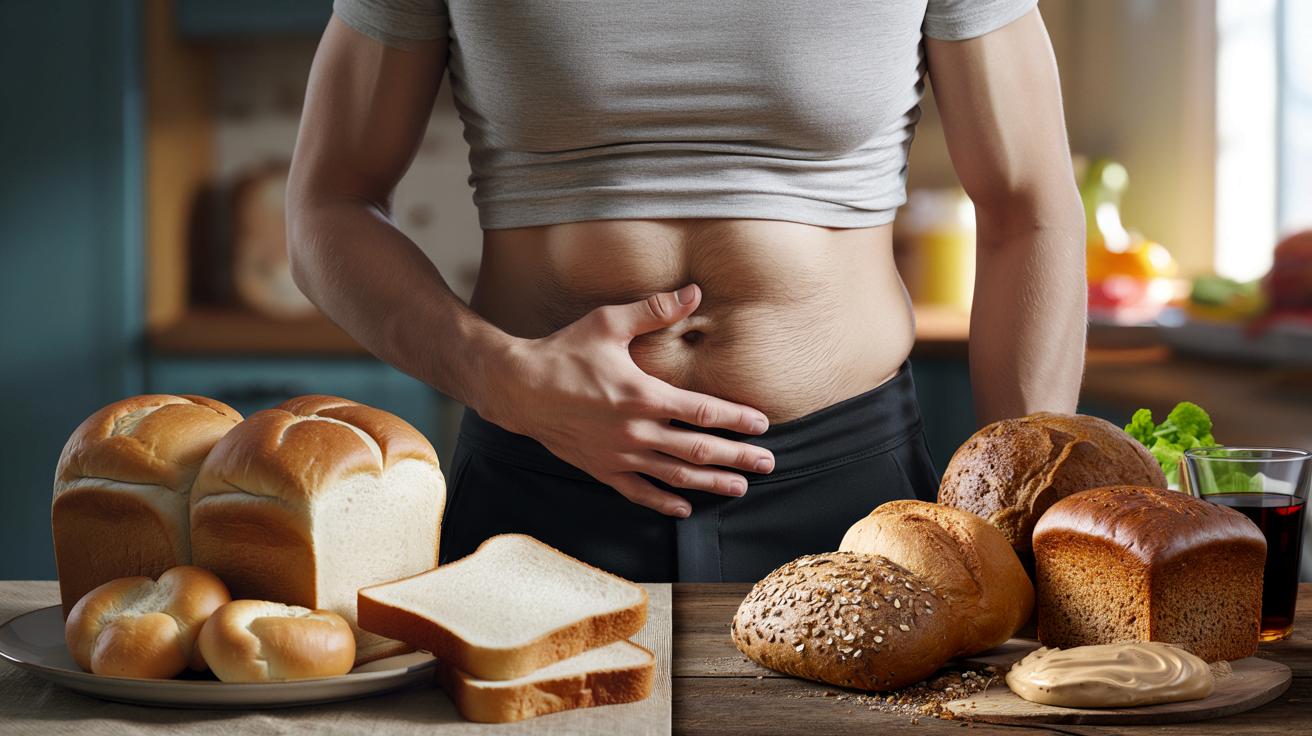 Czy biały chleb naprawdę bardziej „puchnie” w brzuchu niż pełnoziarnisty?