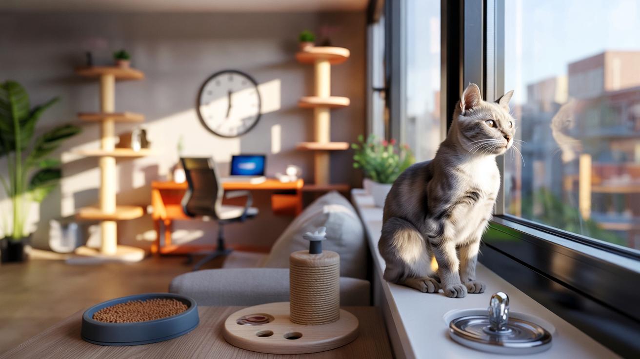 Czy brać kota, gdy ciągle jesteś w pracy? Szczera analiza plusów i minusów