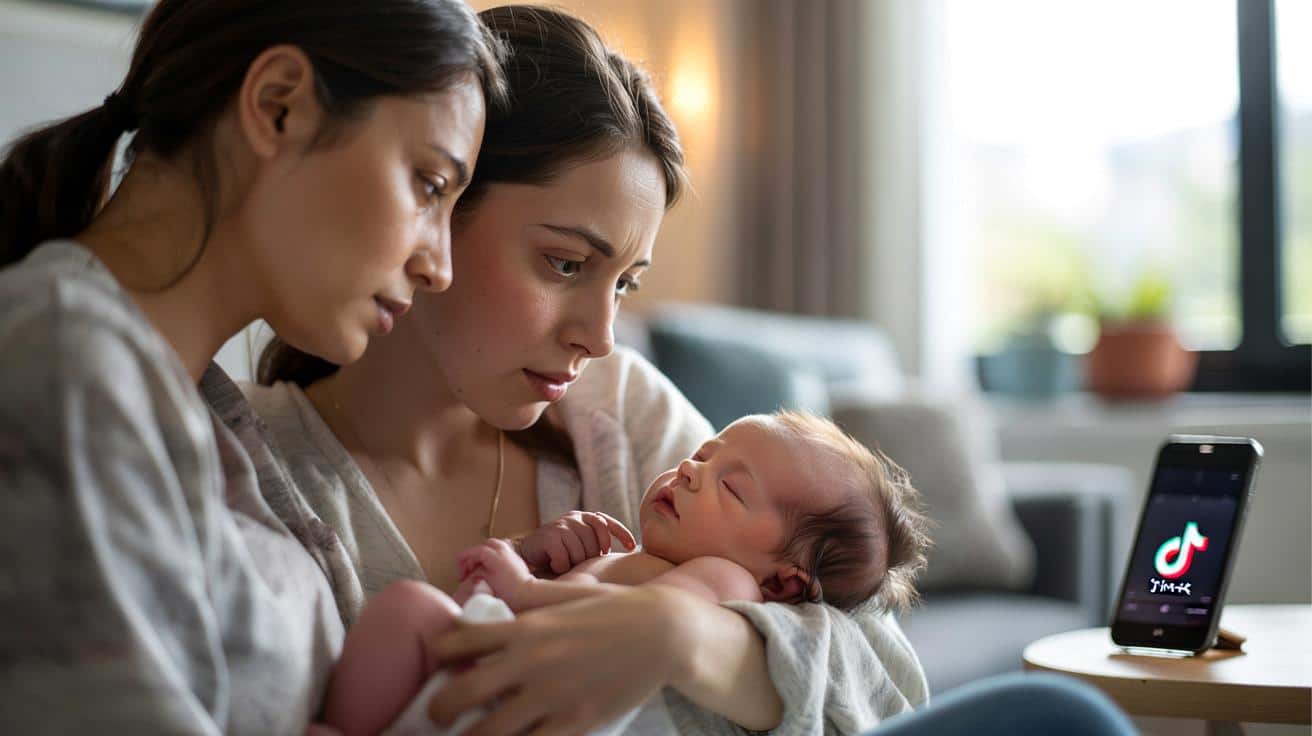 Czy całować noworodka? Lekarze ostrzegają przed modą z TikToka