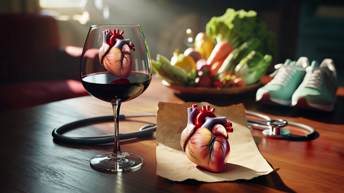 Czy czerwone wino naprawdę chroni serce? Nowe dane burzą legendę