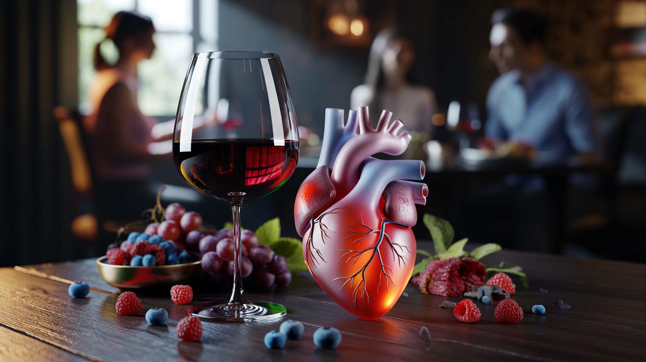 Czy kieliszek czerwonego wina naprawdę chroni serce? Nowe fakty