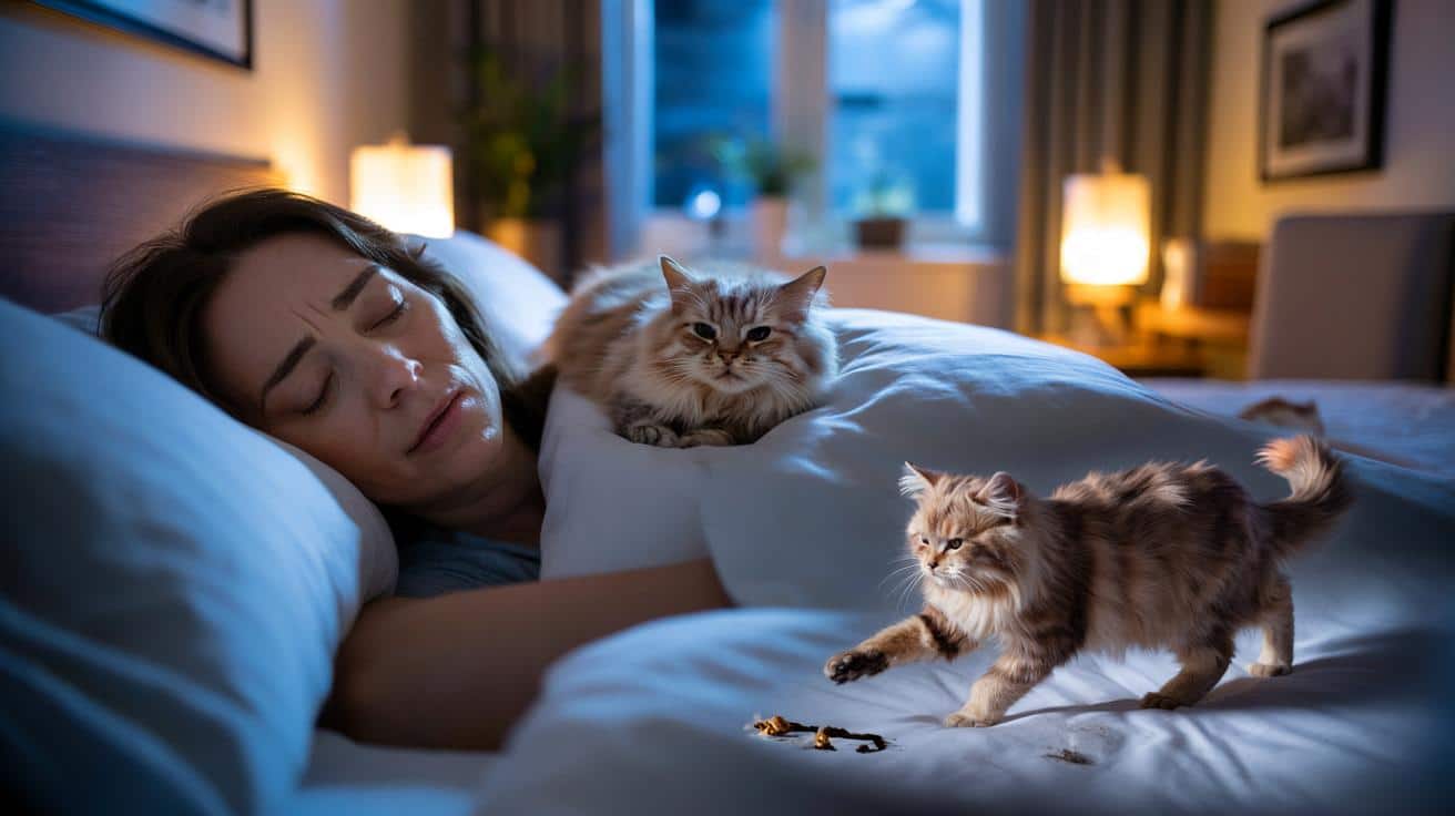 Czy kot w łóżku poprawia sen, czy go psuje? Eksperci wyjaśniają