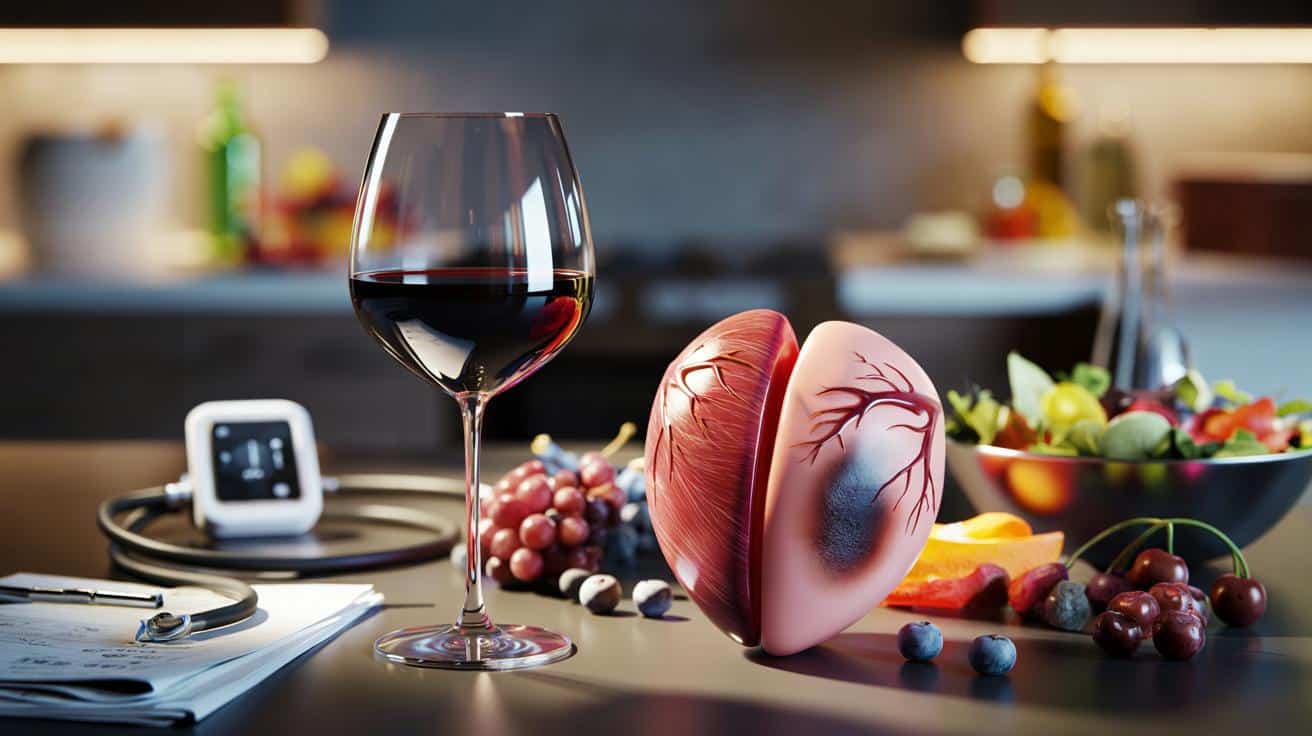 Czy lampka czerwonego wina naprawdę chroni serce? Nowe fakty