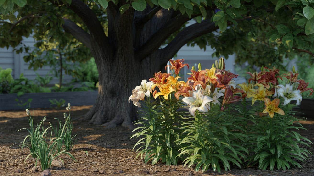 Czy lilie azjatyckie poradzą sobie pod orzechem czarnym? Prawda z ogrodu