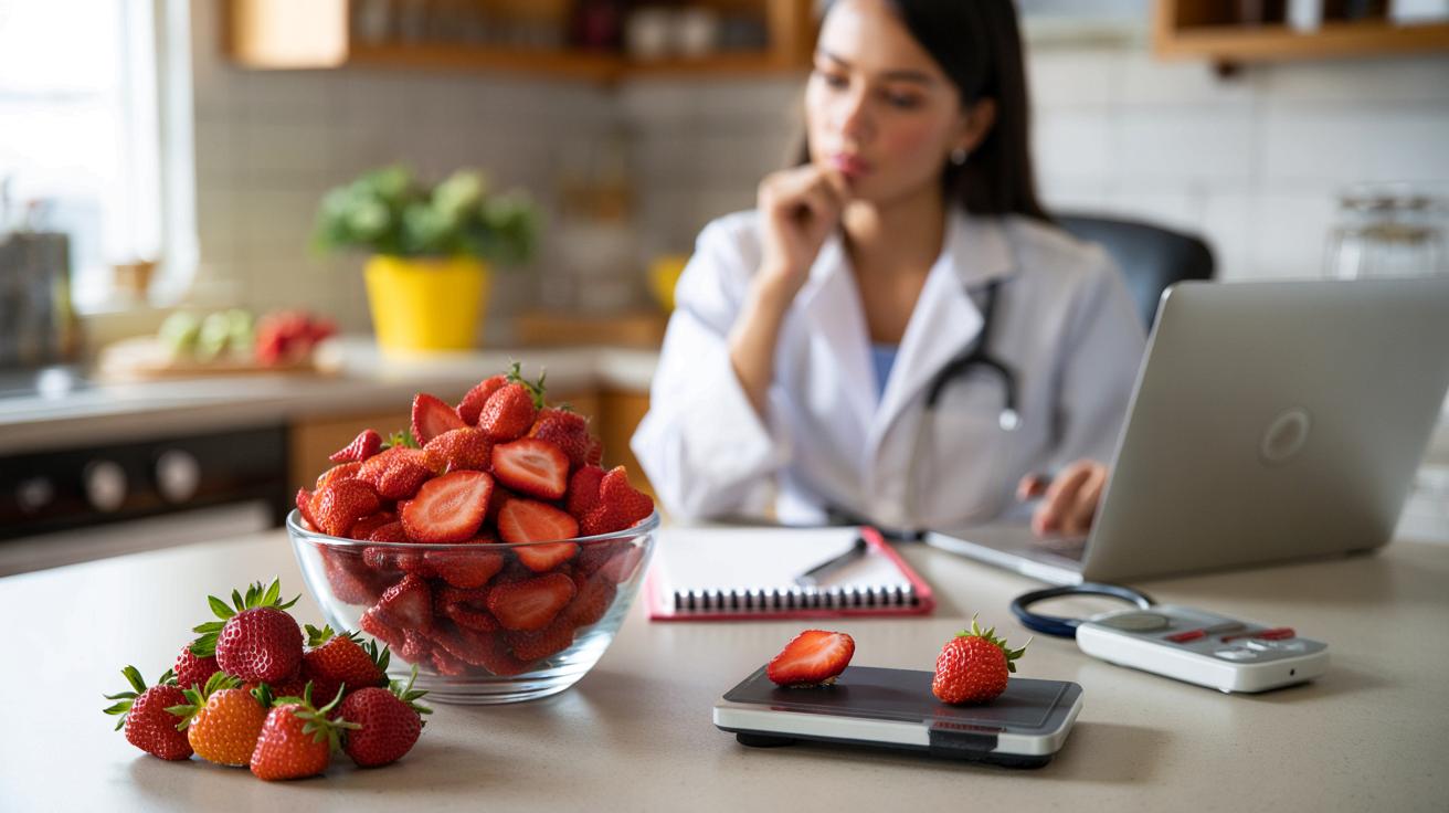 Czy liofilizowane truskawki są naprawdę zdrowe? Dietetyk wyjaśnia