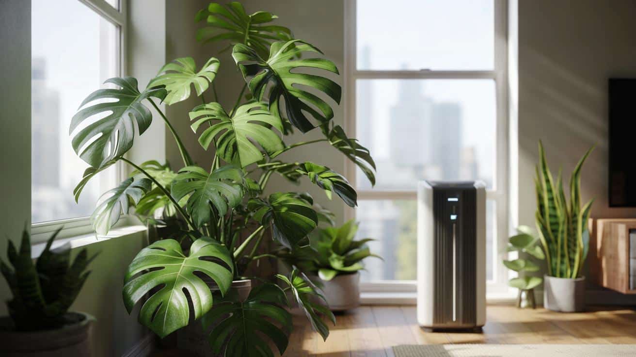 Czy monstera faktycznie oczyszcza powietrze? Prawda o „swiss cheese plant” w mieszkaniu