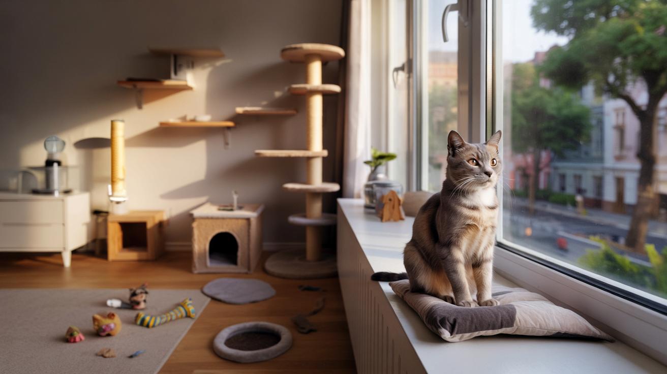 Czy można mieć kota, gdy ciągle nie ma cię w domu?