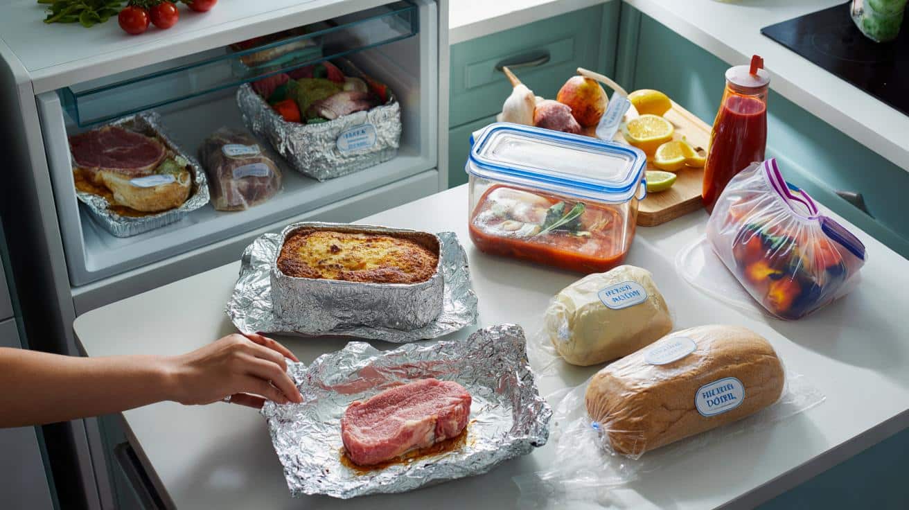 Czy można mrozić jedzenie w folii aluminiowej? Eksperci studzą zapał