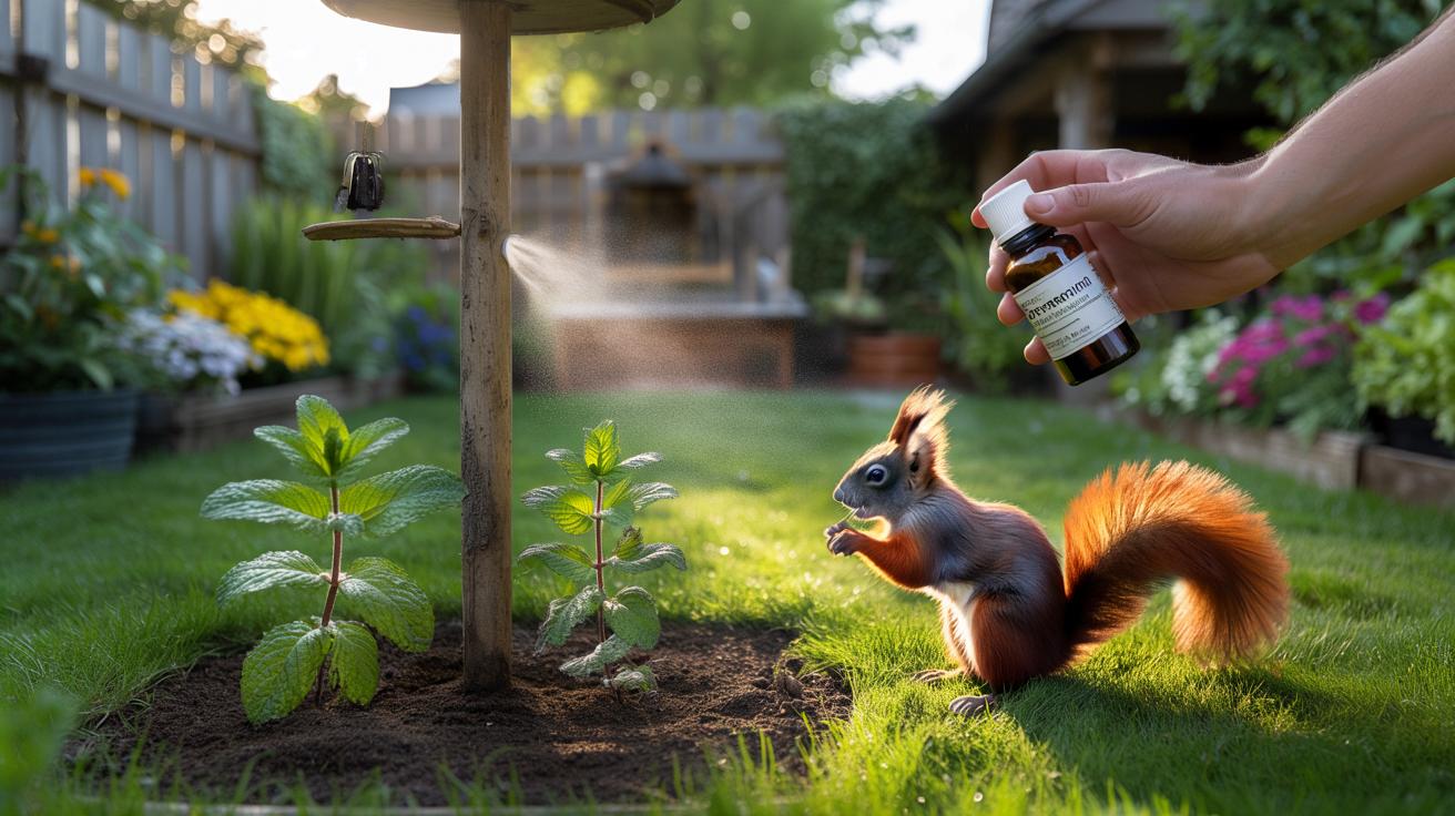 Czy olejek miętowy naprawdę odstrasza wiewiórki? Sprawdzamy skuteczność