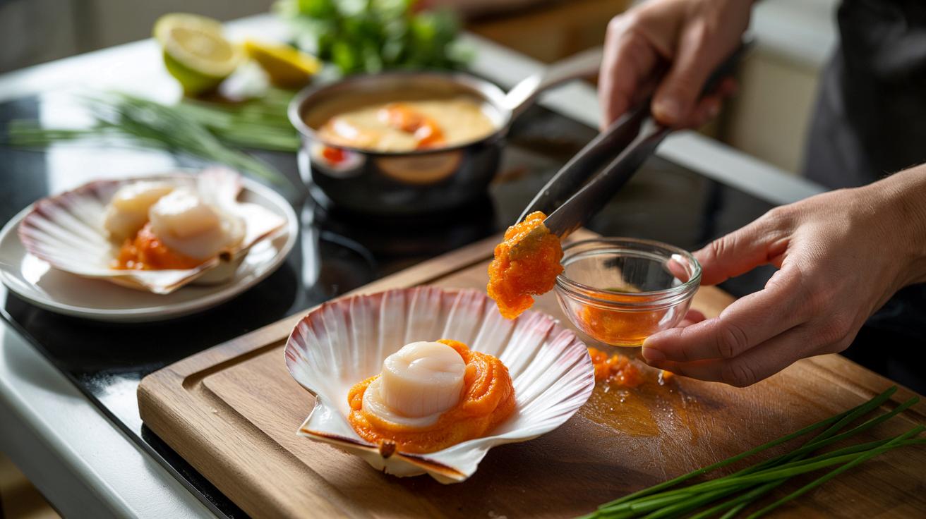 Czy pomarańczowa część przegrzebka jest jadalna? Prawda z kuchni