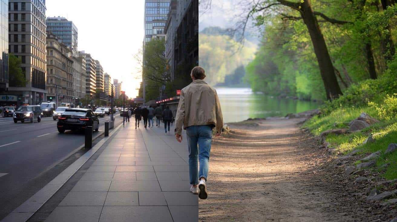 Czy spacer po mieście naprawdę zastąpi wyjazd na łono natury?