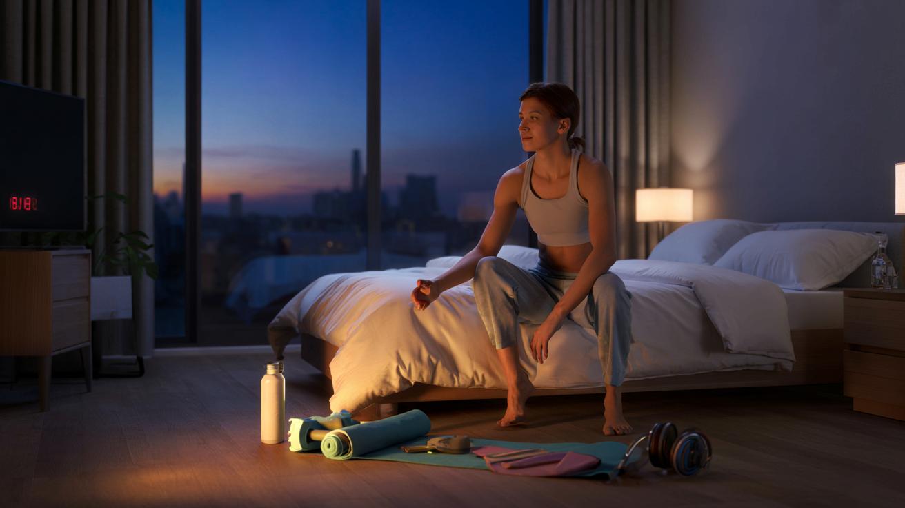 Czy trening wieczorem psuje sen? Sprawdź, kiedy naprawdę szkodzi