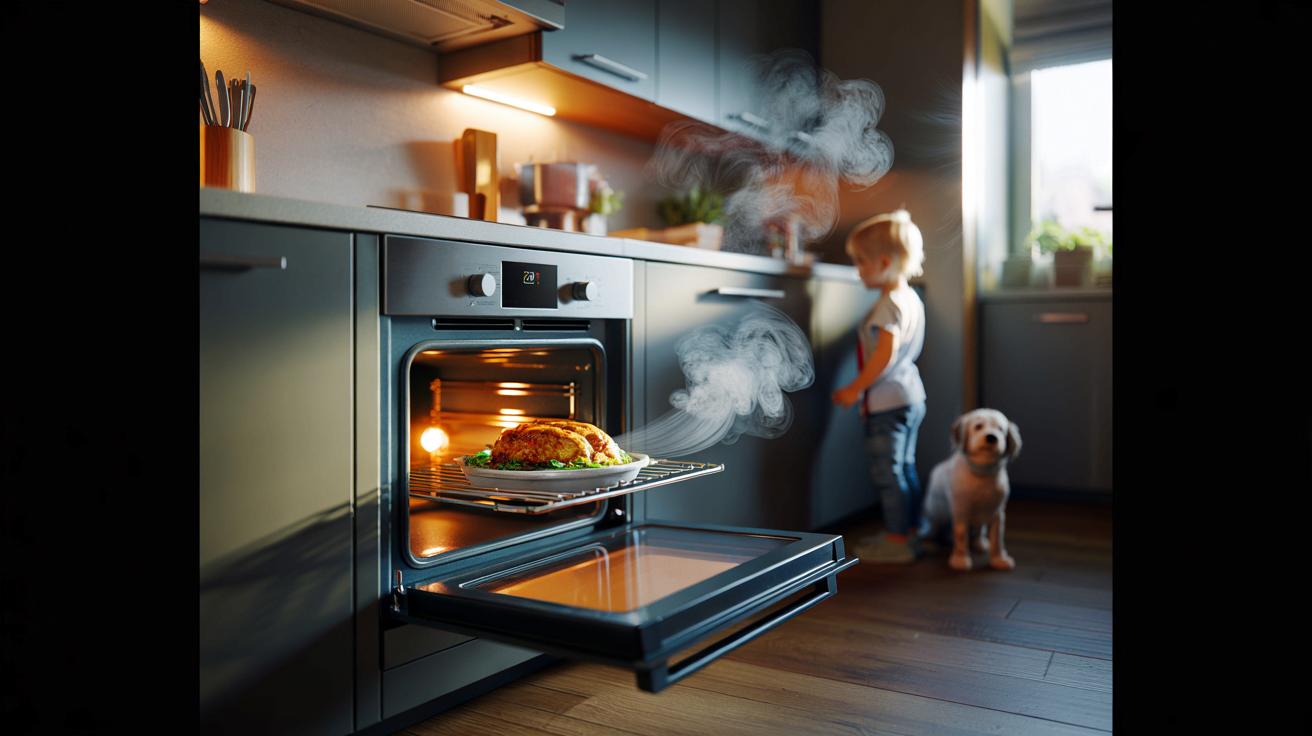 Czy zostawiać uchylony piekarnik po pieczeniu? Eksperci rozwiewają wątpliwości