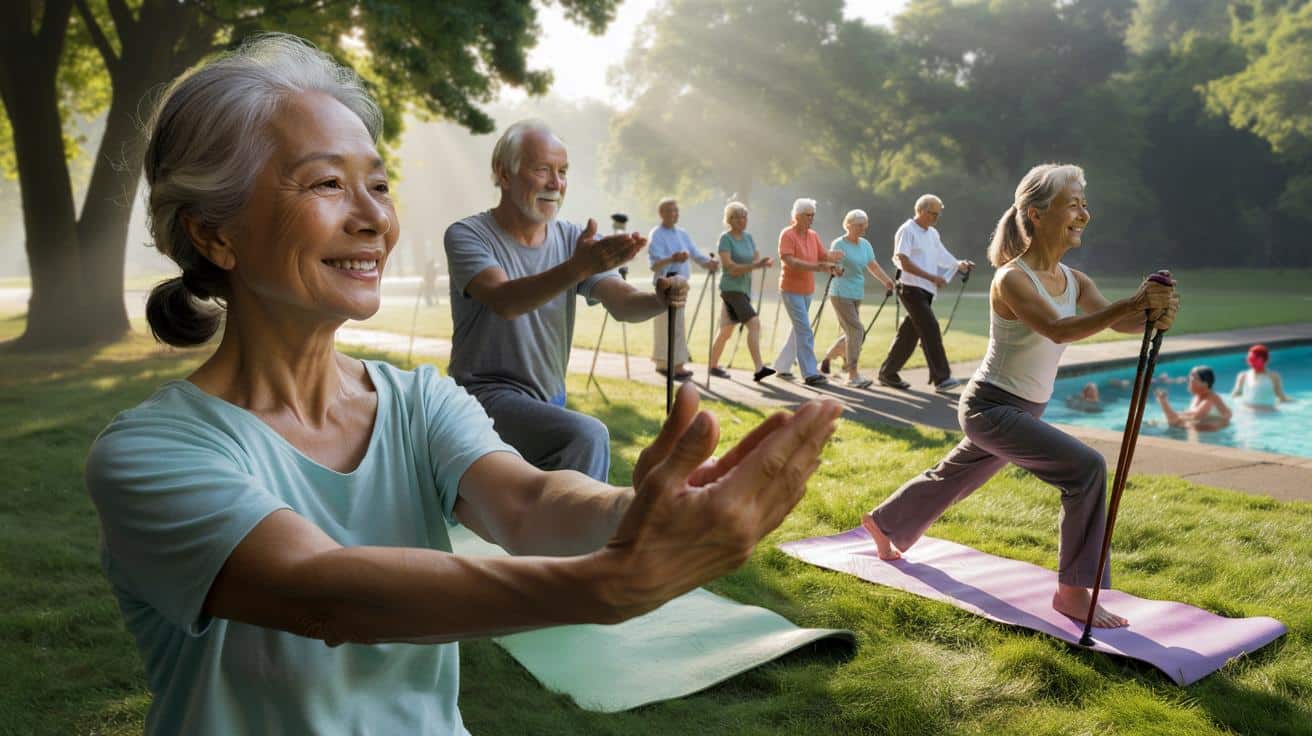 Delikatny ruch po 60‑tce: 5 sportów, które wzmacniają zamiast męczyć