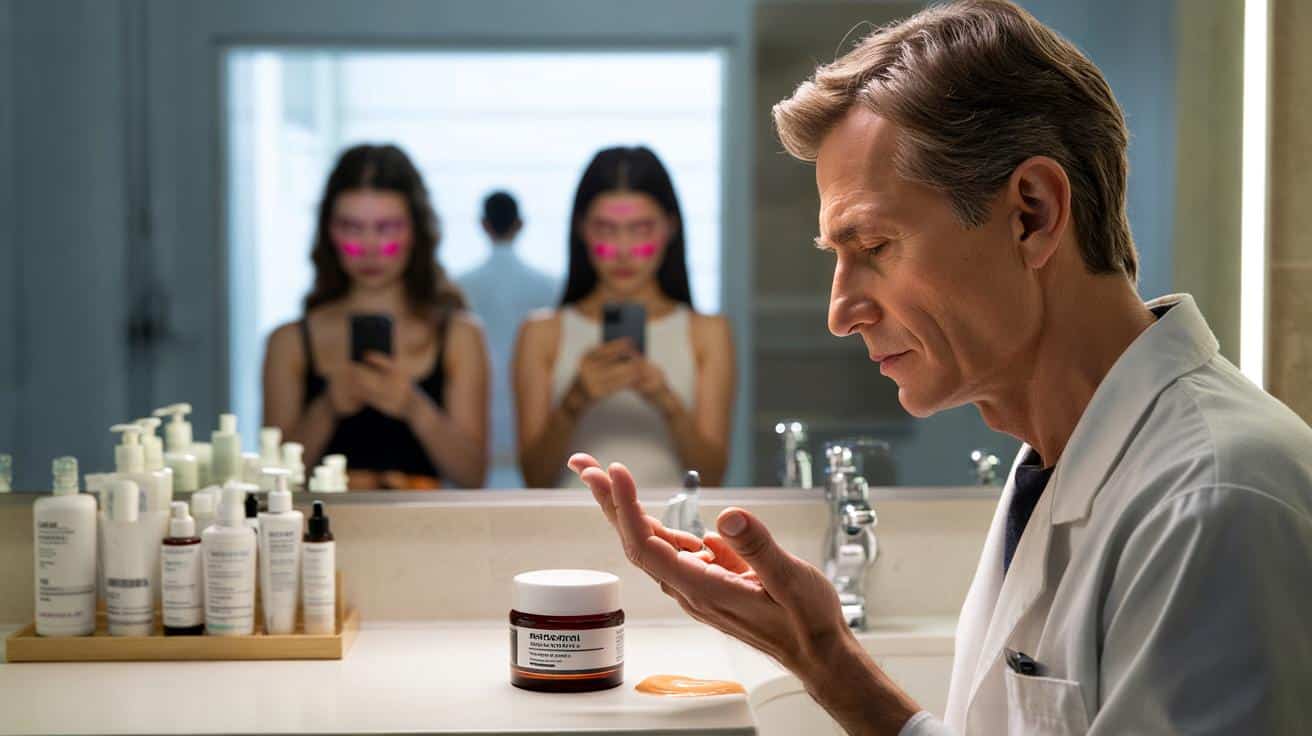 Dermatolog mówi dlaczego stosuje retinol tylko dwa razy w tygodniu a nie codziennie jak wielu robi