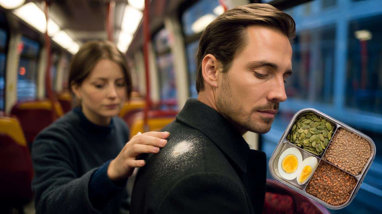 Dermatolog opisuje dlaczego łupież który pojawia się jesienią u Polaków nie jest chorobą skóry głowy ale objawem niedoboru konkretnego pierwiastka i jak zmiana jednego nawyku żywieniowego eliminuje problem