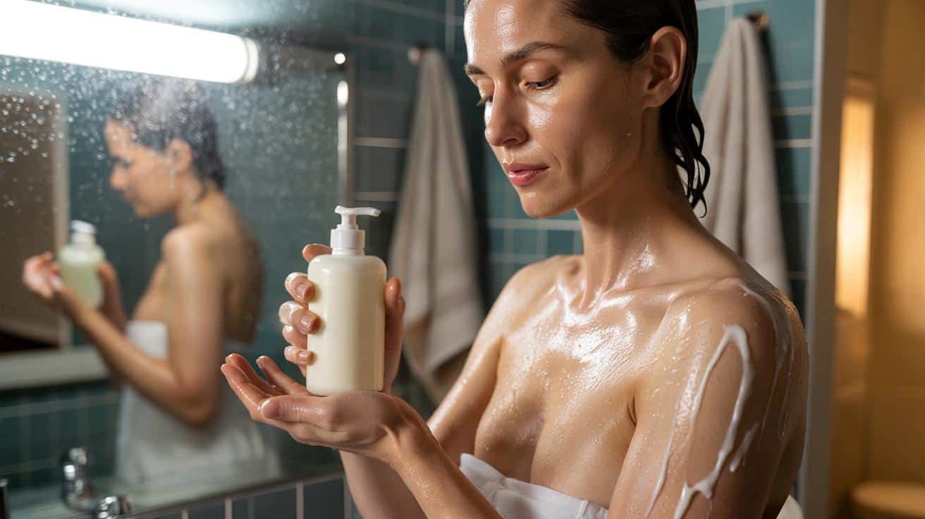 Dermatolog zdradza co nakłada na skórę zaraz po wyjściu z prysznica zanim wytrze się ręcznikiem