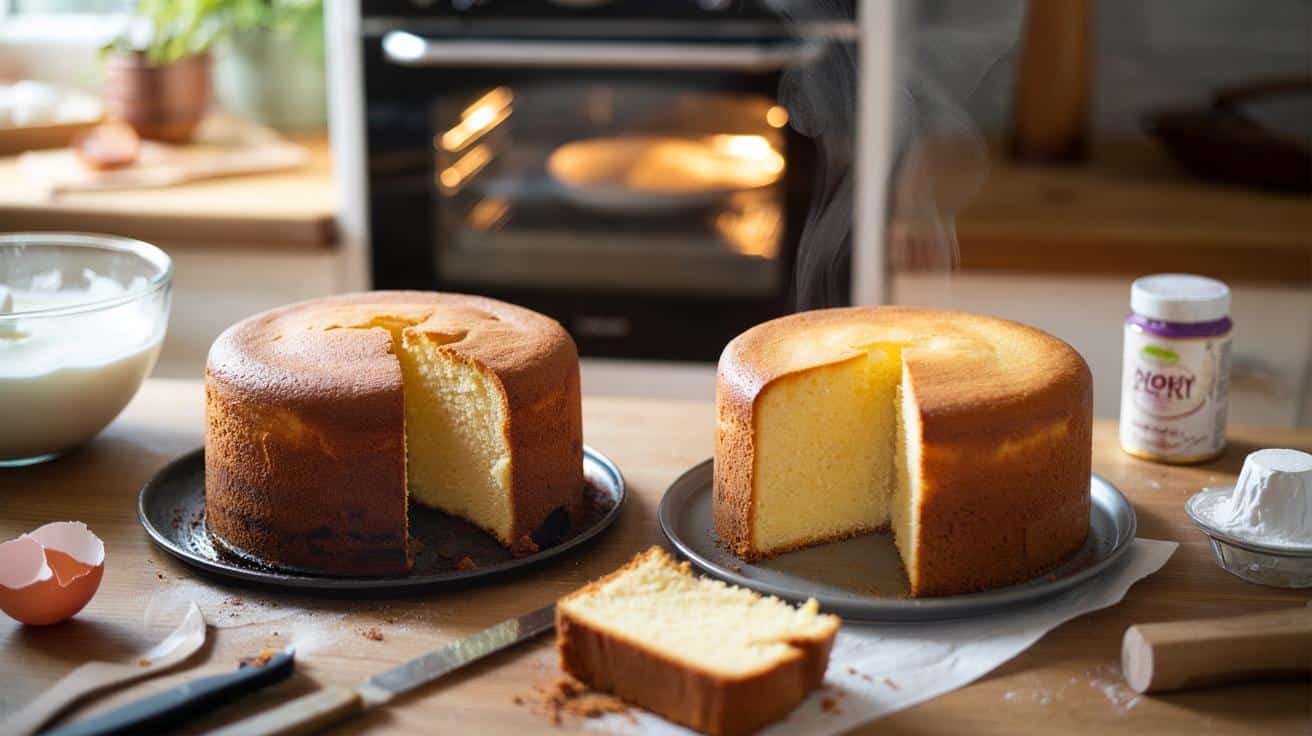 Dlaczego biszkopt jogurtowy nie lubi 180°C? Ta temperatura działa lepiej