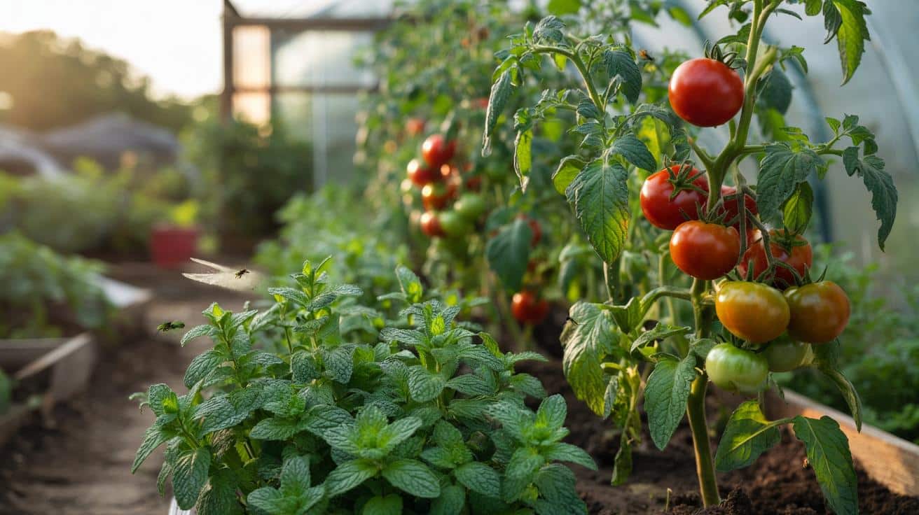 Dlaczego coraz więcej ogrodników sadzi miętę obok pomidorów – efekt potrafi zaskoczyć nawet doświadczonych działkowców